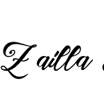 Zailla Script