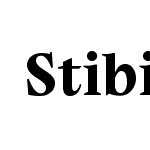 Stibium-Bold