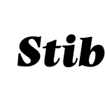 Stibium-ExtraBlackItalic