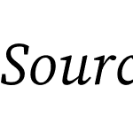 Source Serif 4