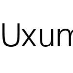 Uxum Grotesque