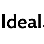 Ideal Sans Pro