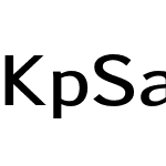 KpSans