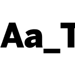 Aa_TypoCellcom Black