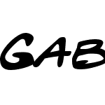 Gabriel Weiss' Friends Font