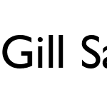 Gill Sans