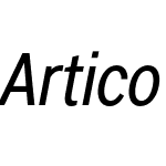 Artico Condensed