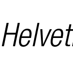 Helvetica Neue LT W1G