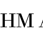 HM Amperserif Text