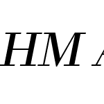 HM Amperserif Text