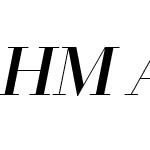 HM Amperserif