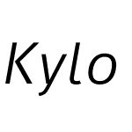 Kylo Sans