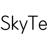 Sky Text