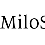 Milo Serif OT