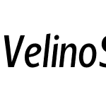 Velino Sans Condensed