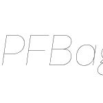 PFBagueSansPro-HairlineItalic