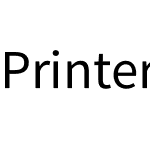 Printer Display Font 2