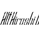 Alt Hiroshi Deco Italic