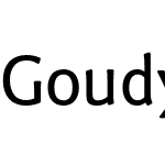 Goudy Sans Itc T Ro1