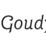 Goudy Sans Itc T In1