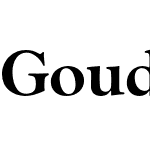 Goudy Old Style T Ro1