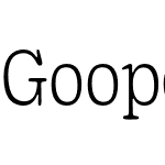 Gooper SemiCondensed