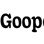 Gooper SemiCondensed