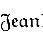 Jean Paul Fraktur