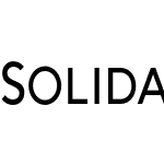 Solidar Sans Bold