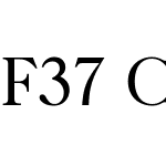 F37 Caslon