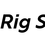 Rig Sans