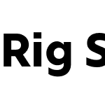 Rig Sans