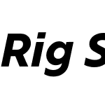 Rig Sans