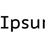 Ipsum Sans