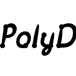 PolyDot Italic