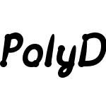 PolyDot Italic