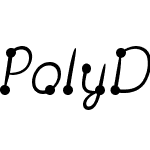 PolyDot Italic