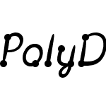 PolyDot Italic
