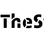 TheStencil ExtraBold 06