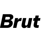 Brut Grotesque WEBL