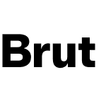 Brut Grotesque WEBL