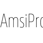 Amsi Pro Condensed