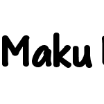 Maku Extra Bold