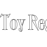 Toy Regular Outline