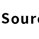 Source Han Sans Bold