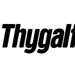 Thyga Italic Semirounded