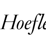 Hoefler Titling