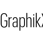 Graphik X Condensed