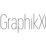 Graphik X Condensed