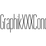 Graphik XXX Condensed